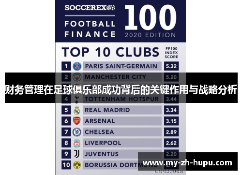 财务管理在足球俱乐部成功背后的关键作用与战略分析